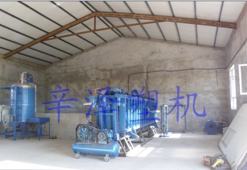 吉林新建苯板厂实景-泡沫机械